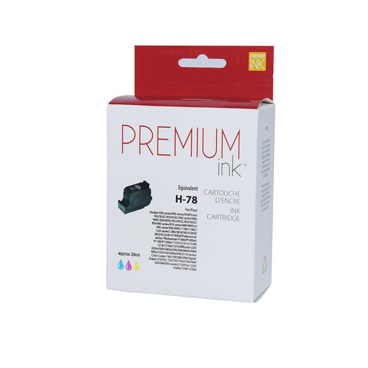 Encre couleur premium reconditionnée HP n° 78 C6578D