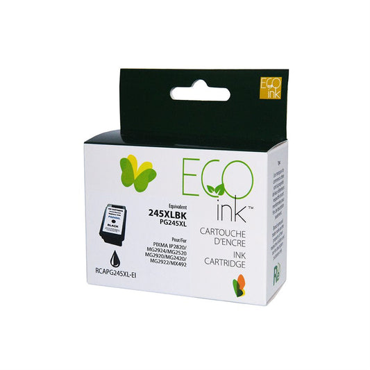 Canon PG245 XL Reman Black  EcoInk