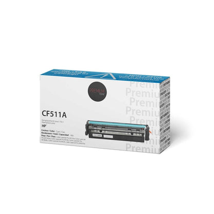 Cartouche d'encre alternative premium HP CF511A (204A) cyan, 900 pages