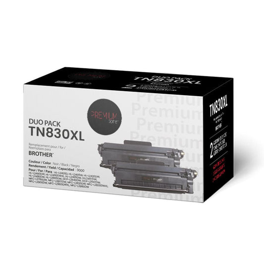 Brother TN830XL Alternative Premium Tone 3K (Box of 2)