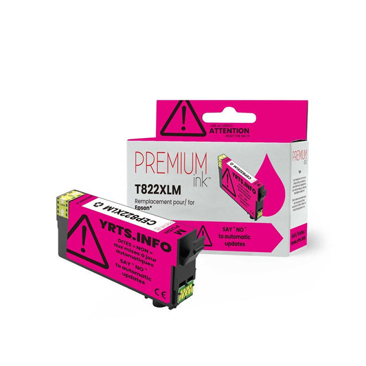 Encre alternative premium YRTS magenta pour Epson T822XL320