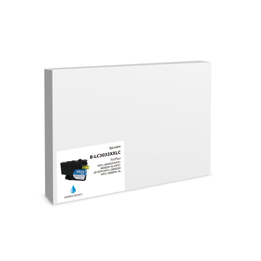 Brother LC3033 Alternative Cyan Premium Ink 1.5K